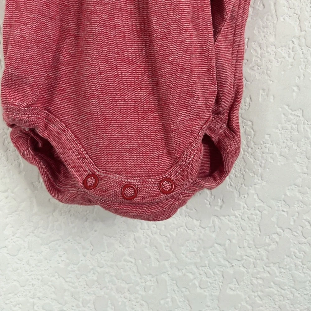 Petit Bateau Red Kids Polka Dot Straps Smocked Sleeveless One Piece Romper Play